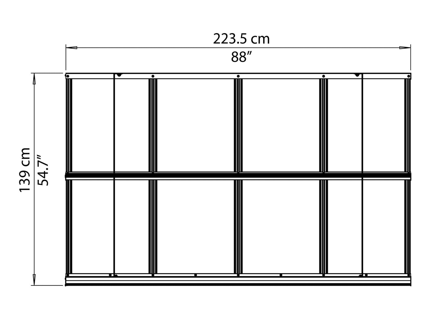 Beaumont 2235 Contemporary Canopy
