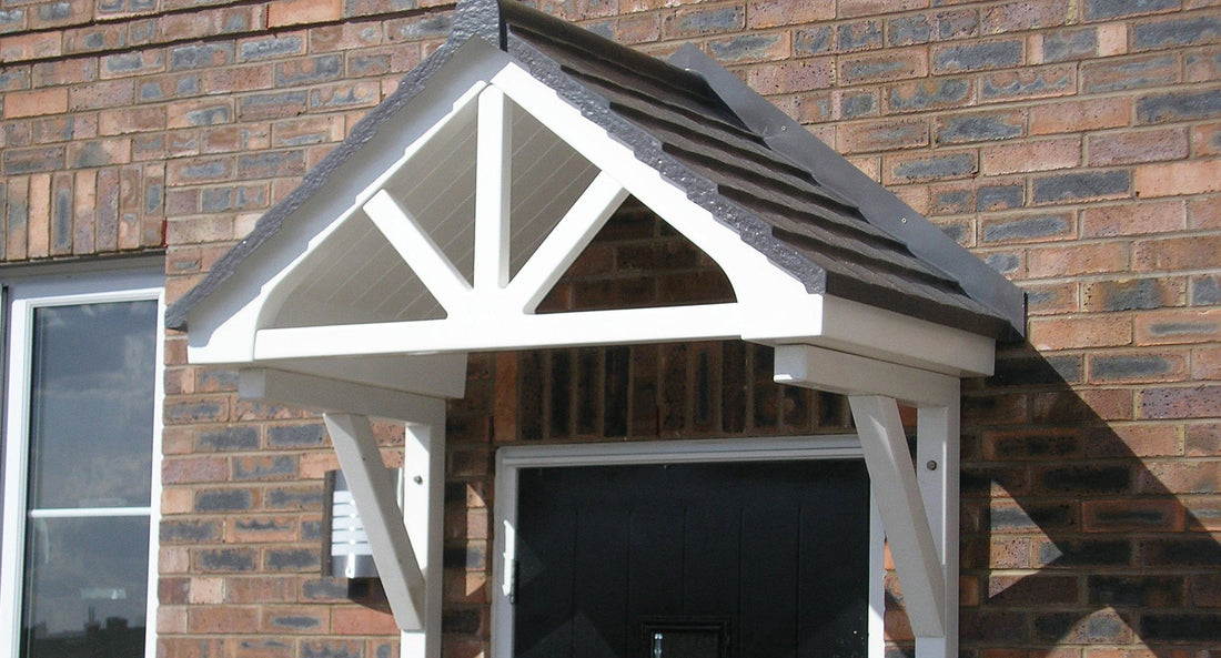 GRP Canopies - the popular way to cover your door