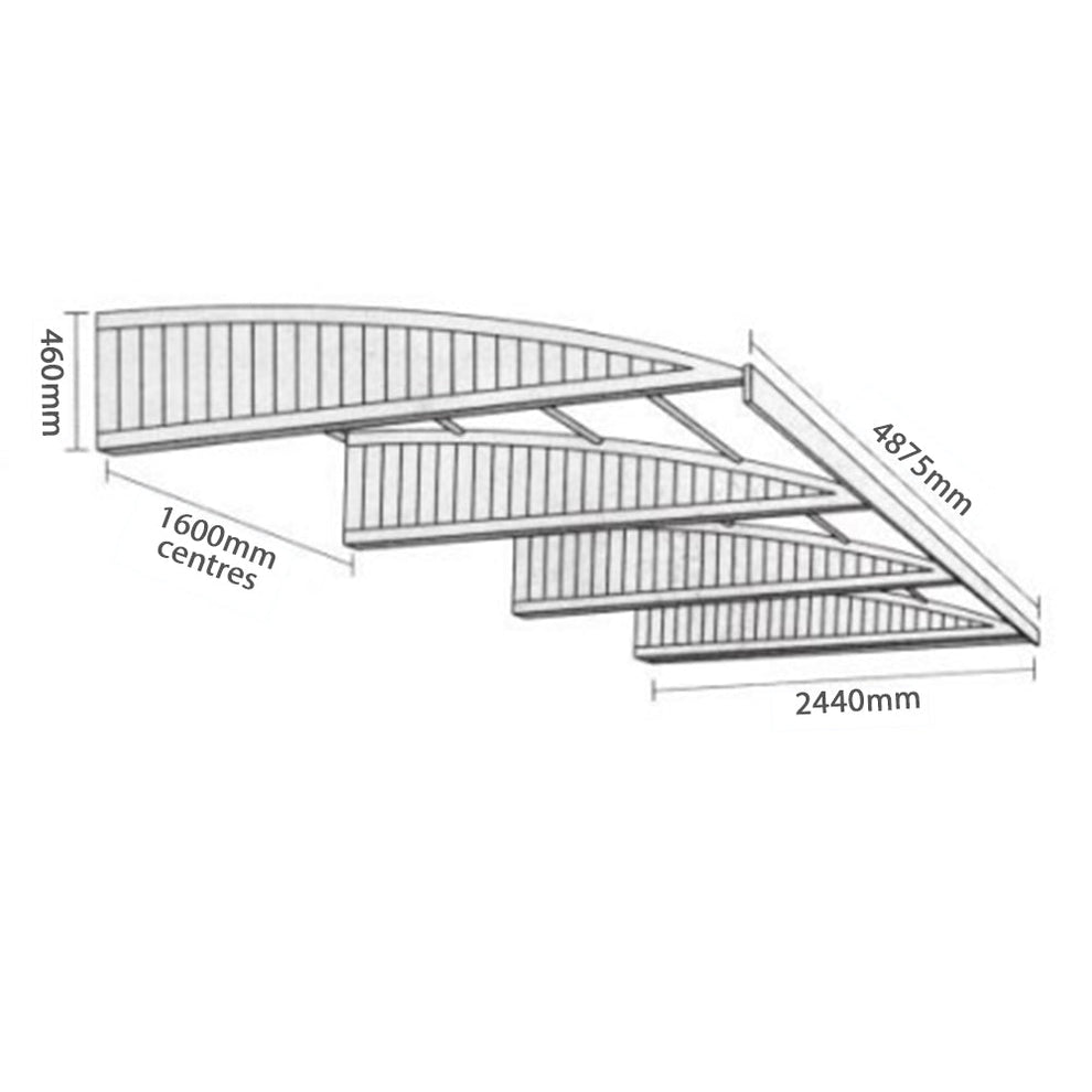Denver Cantilever Canopy - High quality cantilever canopy – The Canopy Shop