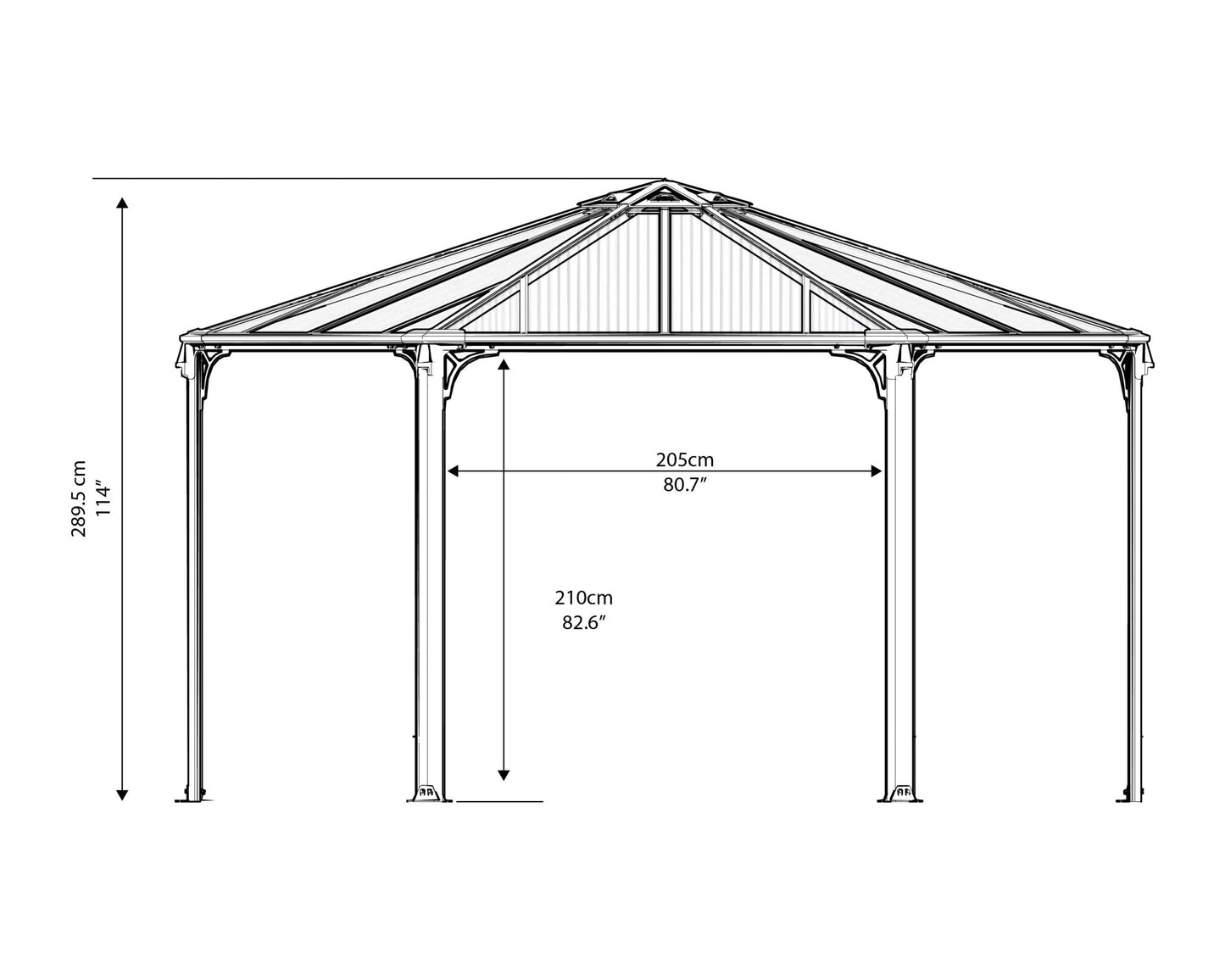 Chatsworth Garden Gazebo