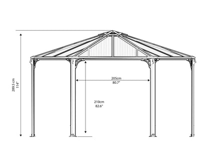 Chatsworth Garden Gazebo
