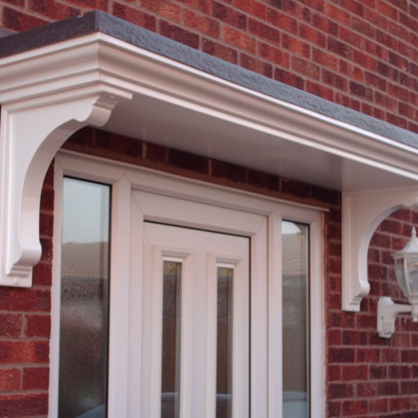 Featured image of post Grp Door Canopy Ig s range of grp door canopies are manufactured offsite in a range of styles including flat door the ig apex canopy is available in a variety of options designed to incorporate feature gable panels