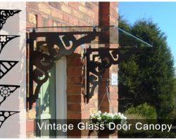 Glass Door Canopy